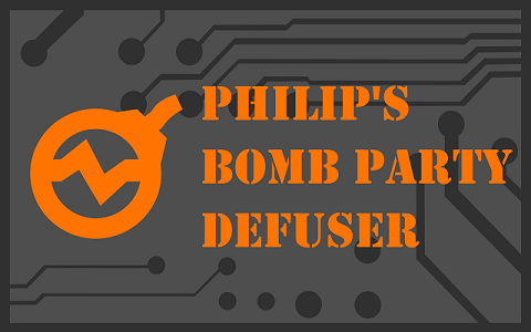 A graphic for the Bombparty Defuser created by Grant Miller